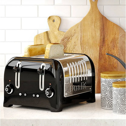 Dualit Lite 4 Slice Toaster 46205 (Black)
