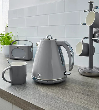 Swan Retro Jug Kettle SK19020GRN (Grey)