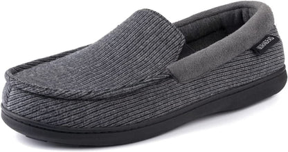 Ultraideas Mens Slippers Soft Memory Foam Size 11 Grey mens slippers ULTRAIDEAS 