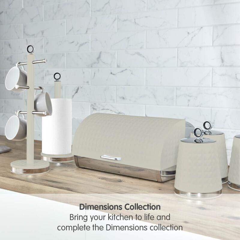 Morphy Richards Dimensions Canisters Set (Ivory Cream).