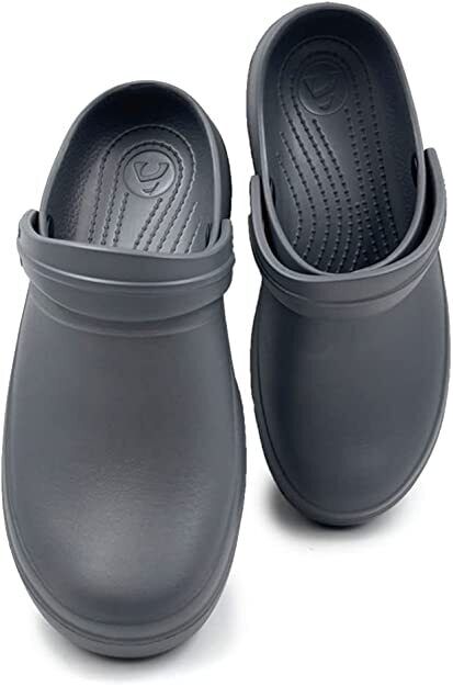 AMOJI Black Clogs - Unisex - Multi Use Slider Shoes - Model WK203 