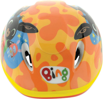 BING Kids Cycling Helmet Adjustable Childrens Bike Orange Orange Boys, Girls