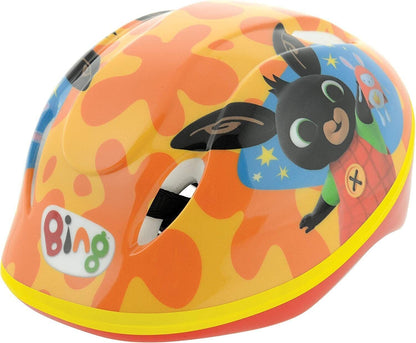 BING Kids Cycling Helmet Adjustable Childrens Bike Orange Orange Boys, Girls