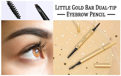 3 Pack Eye Liner Pencil Eyeliner Gel Natural Makeup (Brown)