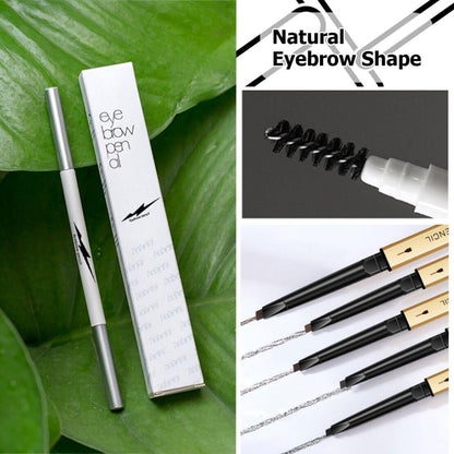 3 Pack Eye Liner Pencil Eyeliner Gel Natural Makeup (Brown)