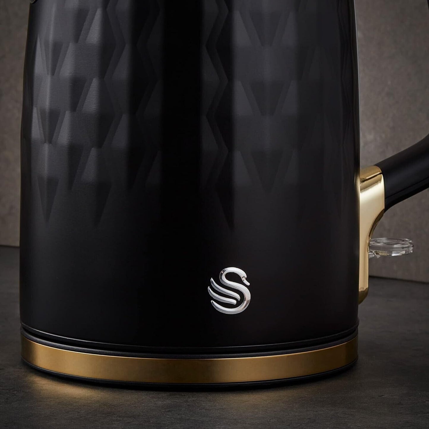 Swan Gatsby Kettle Stainless Steel SK14082BLKN (Black)