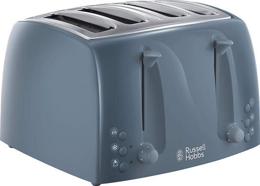 Russell Hobbs Textures 4 Slice Toaster 21654 (Grey).