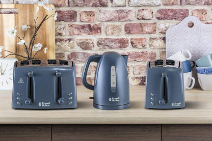 Russell Hobbs Textures 4 Slice Toaster 21654 (Grey).
