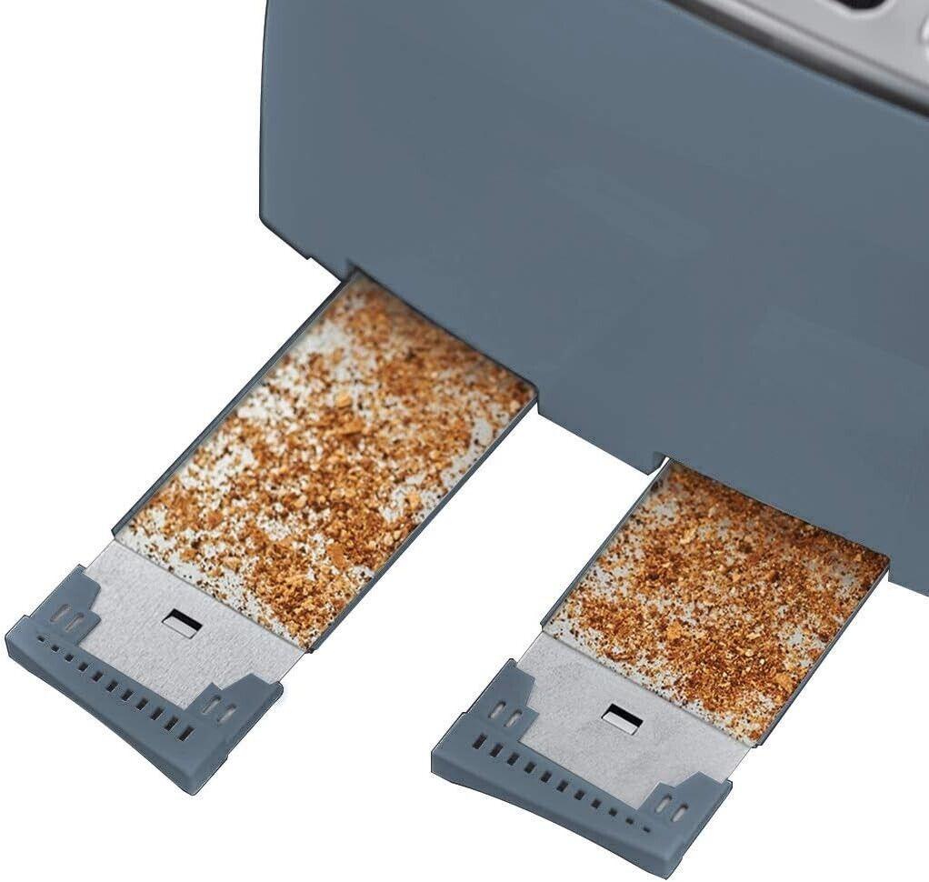 Russell Hobbs Textures 4 Slice Toaster 21654 (Grey).