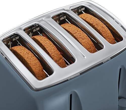 Russell Hobbs Textures 4 Slice Toaster 21654 (Grey).
