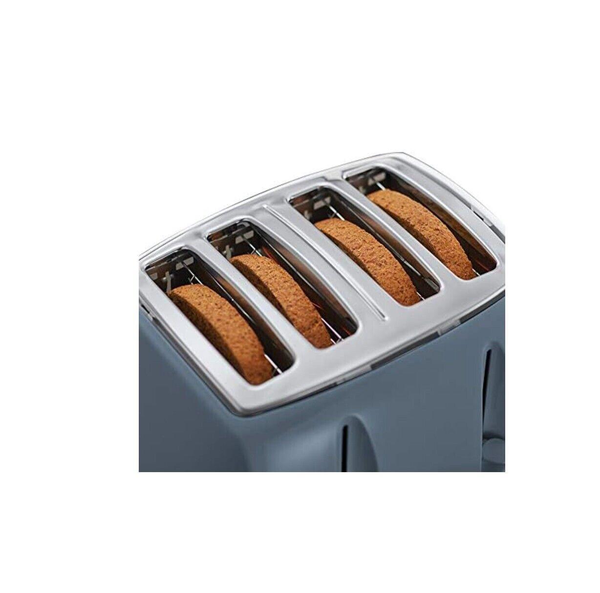 Russell Hobbs Textures 4 Slice Toaster 21654 (Grey).
