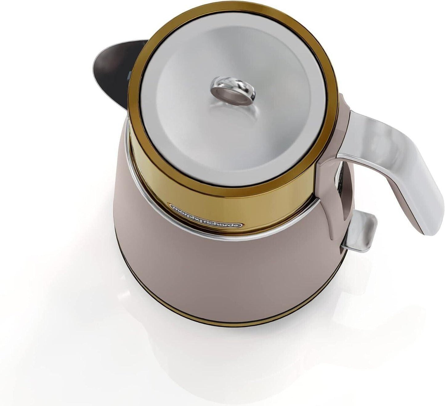 MORPHY RICHARDS SIGNATURE OPULENT ELECTRIC 1.5 LITRE 3KW KETTLE - GOLD 100743 1.5L Capacity and 3kW Rapid Boil Element