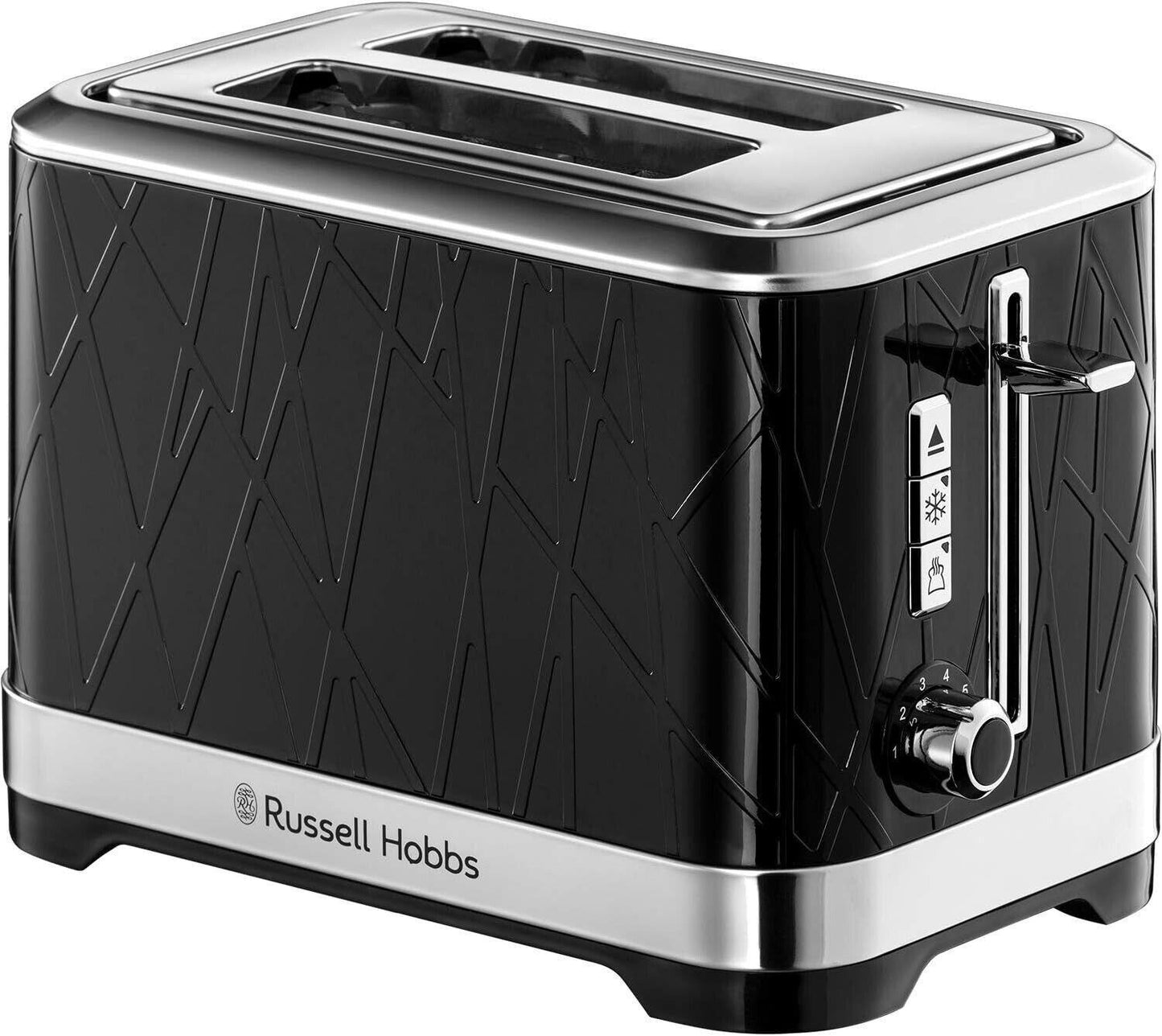 Russell Hobbs Structure 2 Slice Toaster 28091 Black