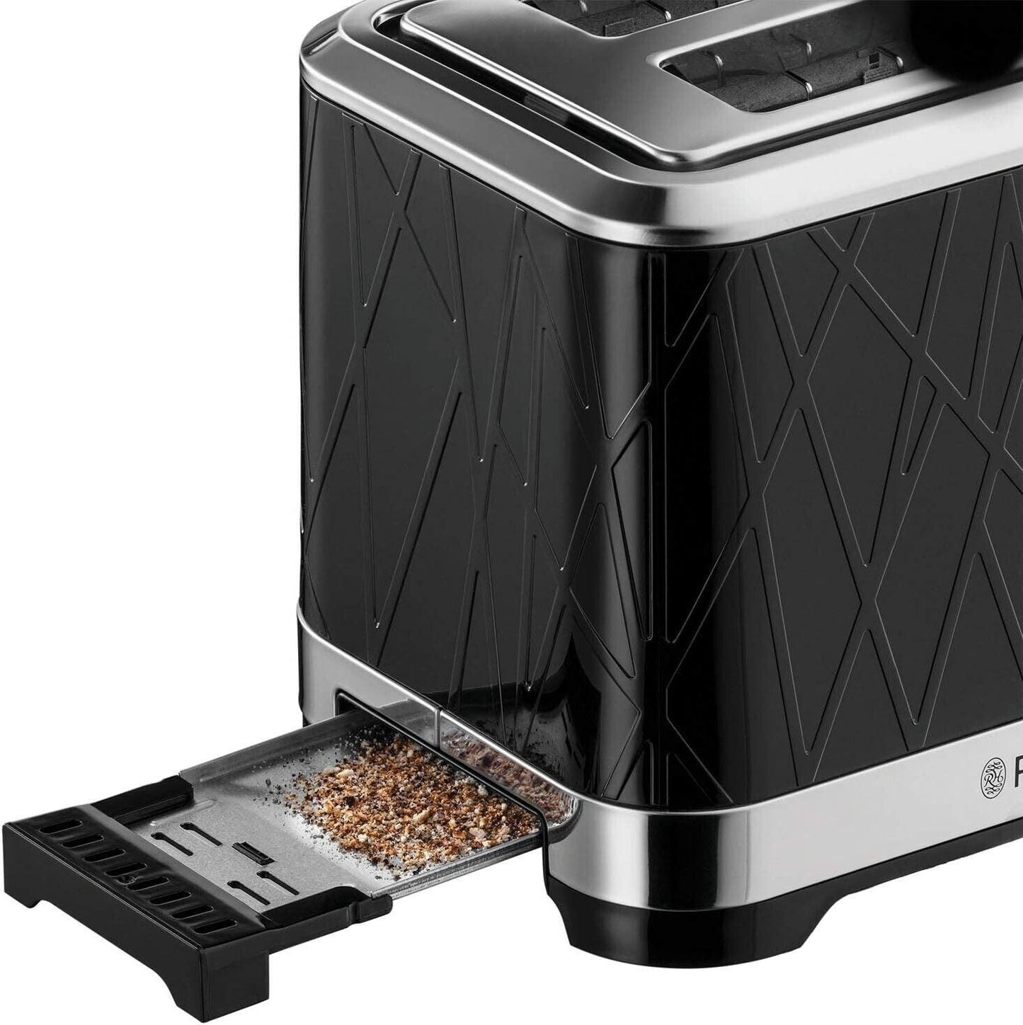 Russell Hobbs Structure 2 Slice Toaster 28091 (Black).