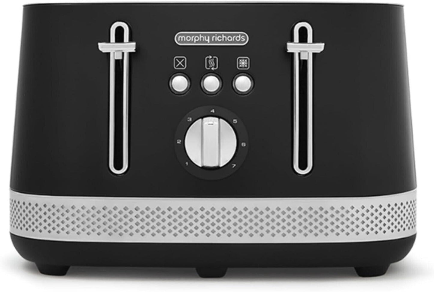 Morphy Richards Illumination 4 Slice Toaster 248020 (Black).