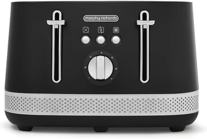 Morphy Richards Illumination 4 Slice Toaster 248020 (Black).