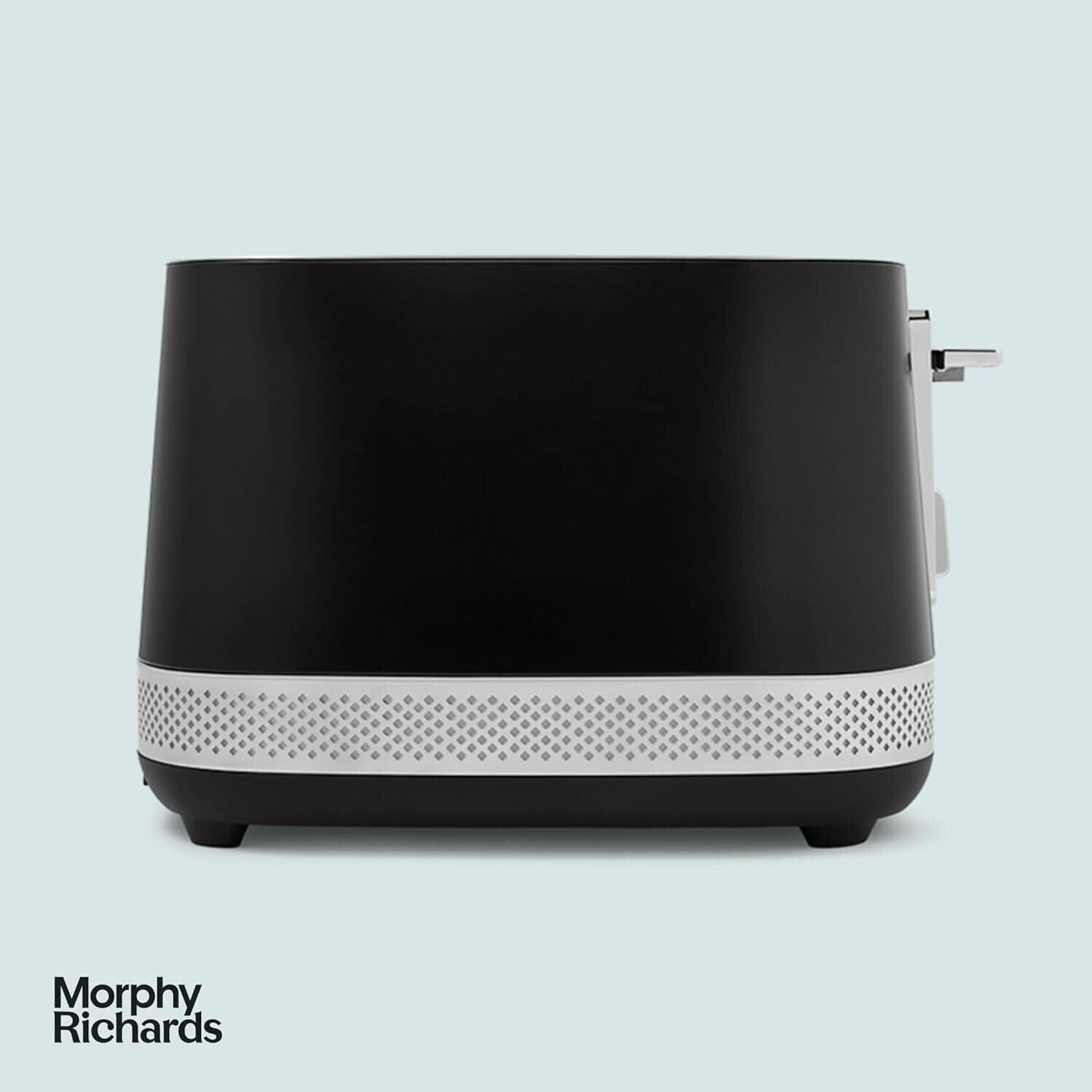 Morphy Richards Illumination 4 Slice Toaster 248020 (Black).